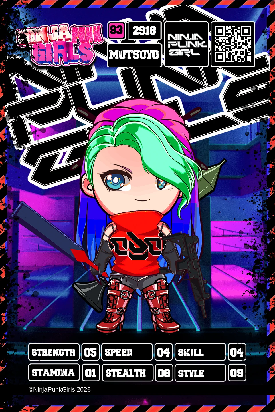 Rebuilt card #2918 Mutsuyo