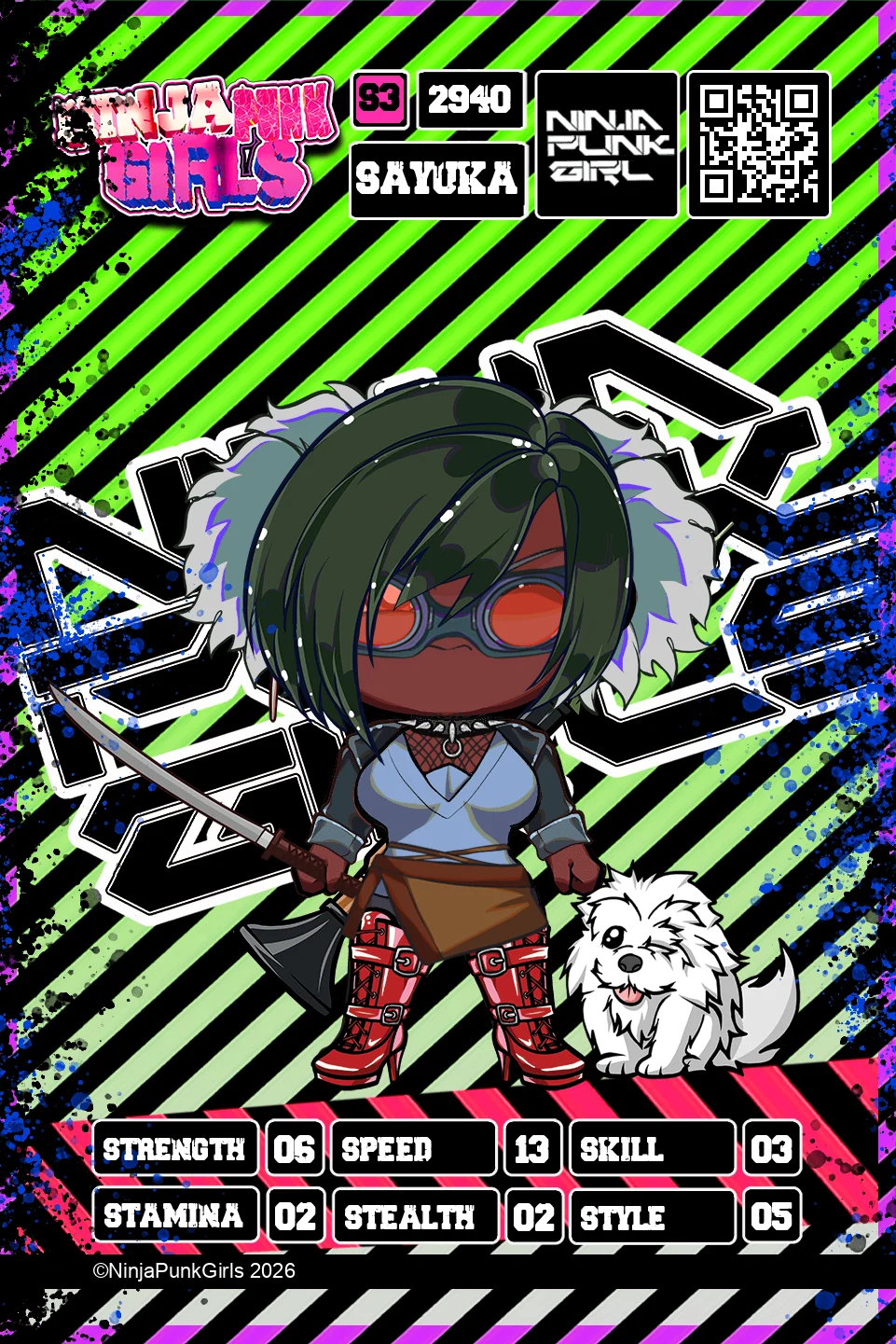 Rebuilt card #2940 Sayuka