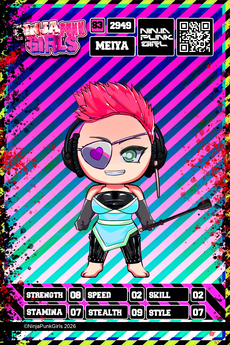 Rebuilt card #2949 Meiya