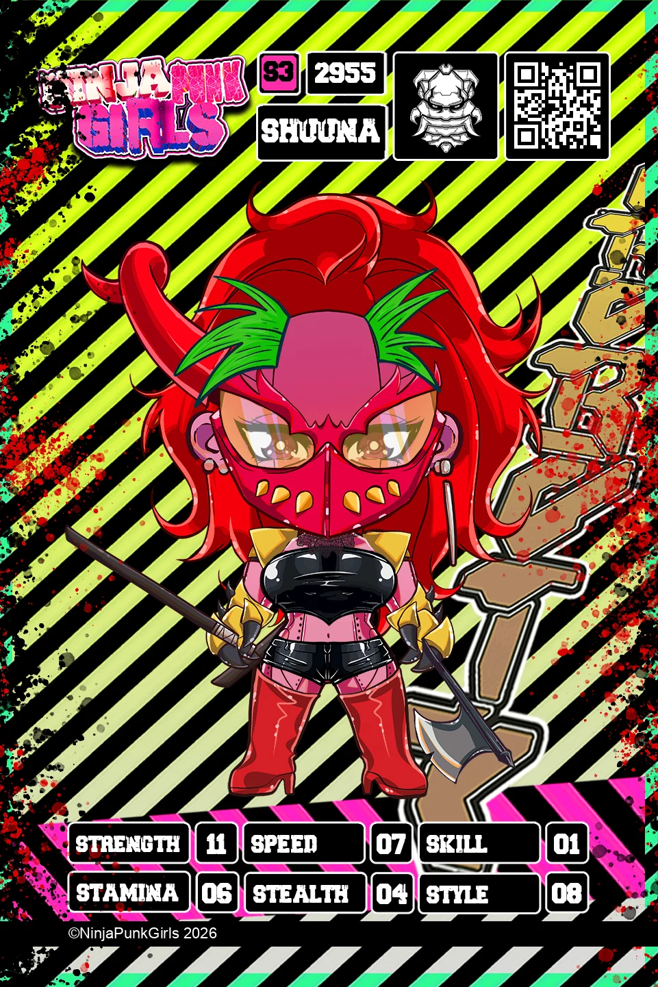 Rebuilt card #2955 Shuuna