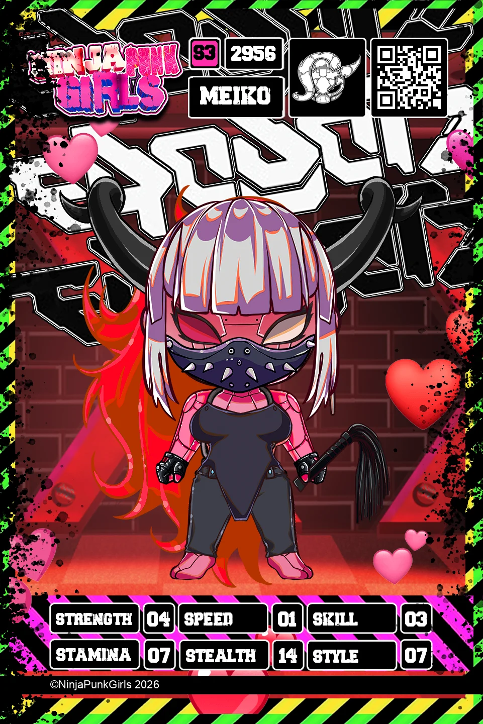 Rebuilt card #2956 Meiko