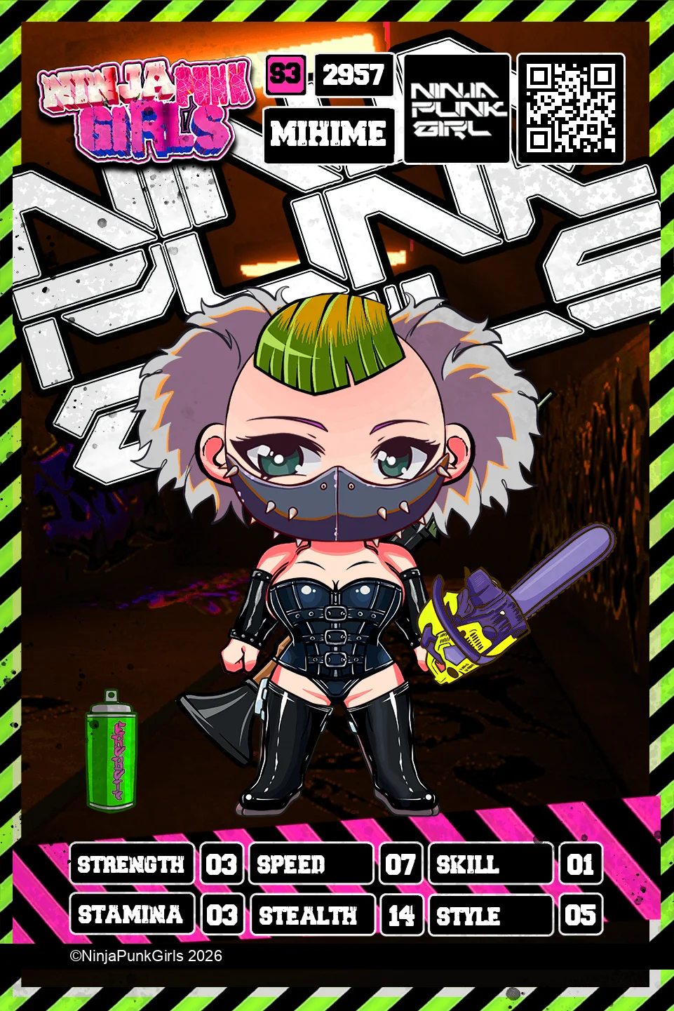 Rebuilt card #2957 Mihime