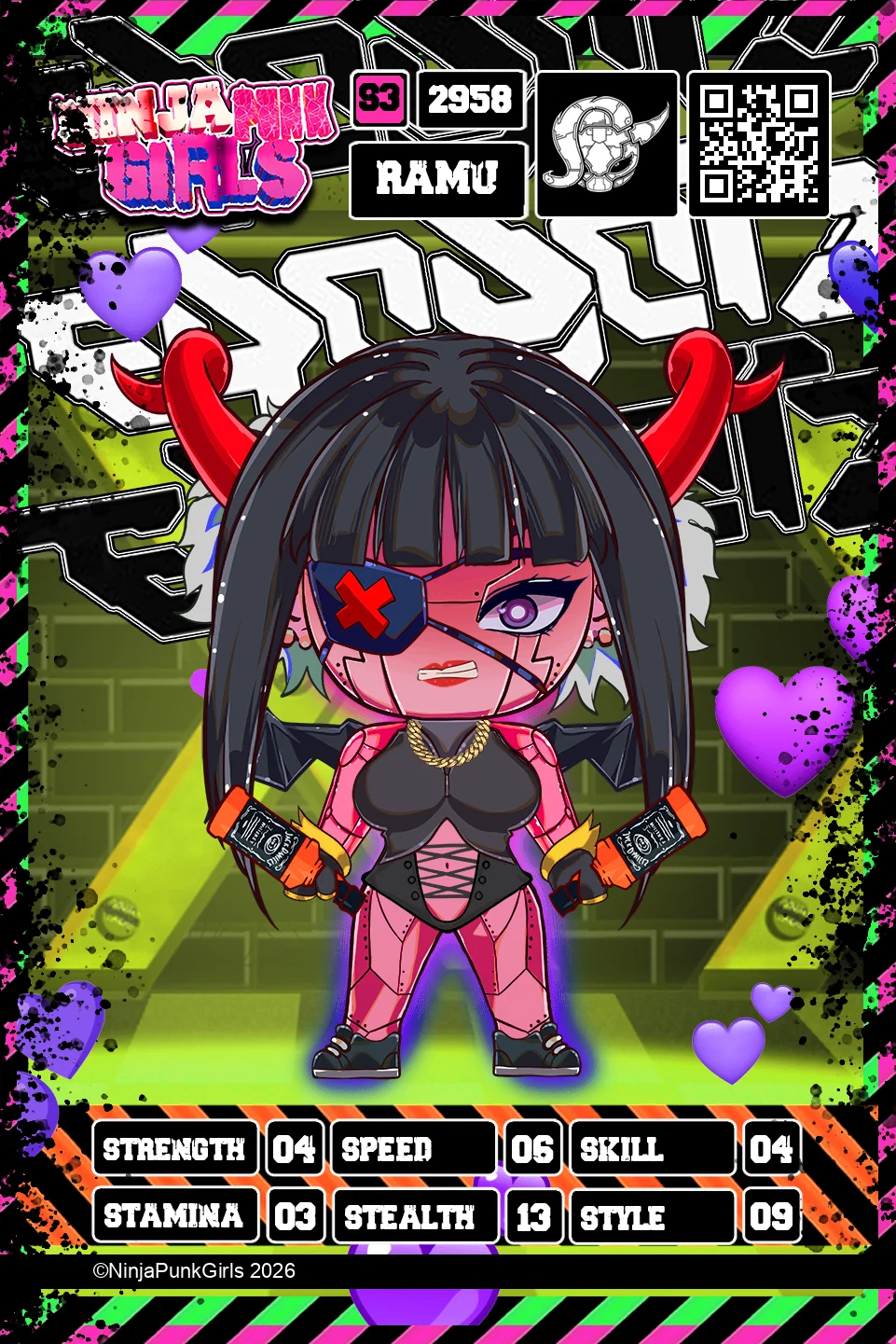 Rebuilt card #2958 Ramu