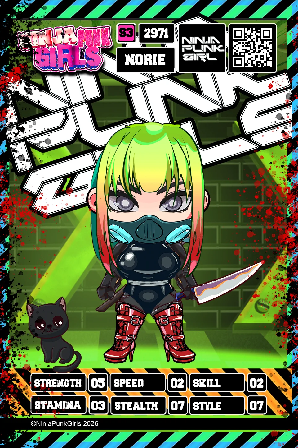 Rebuilt card #2971 Norie