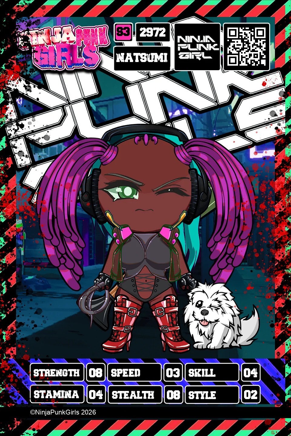 Rebuilt card #2972 Natsumi