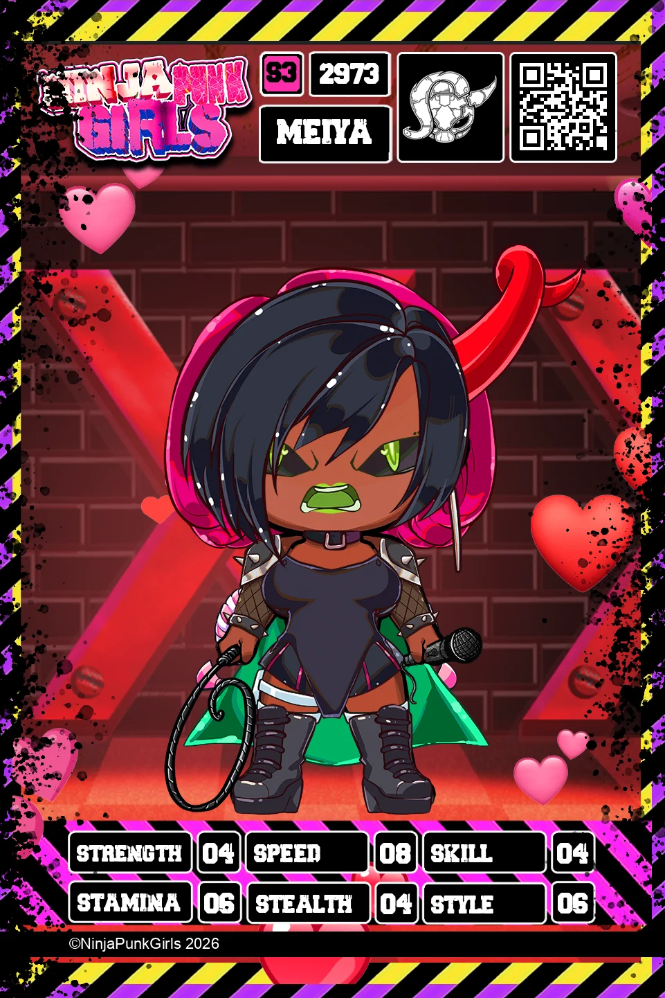Rebuilt card #2973 Meiya