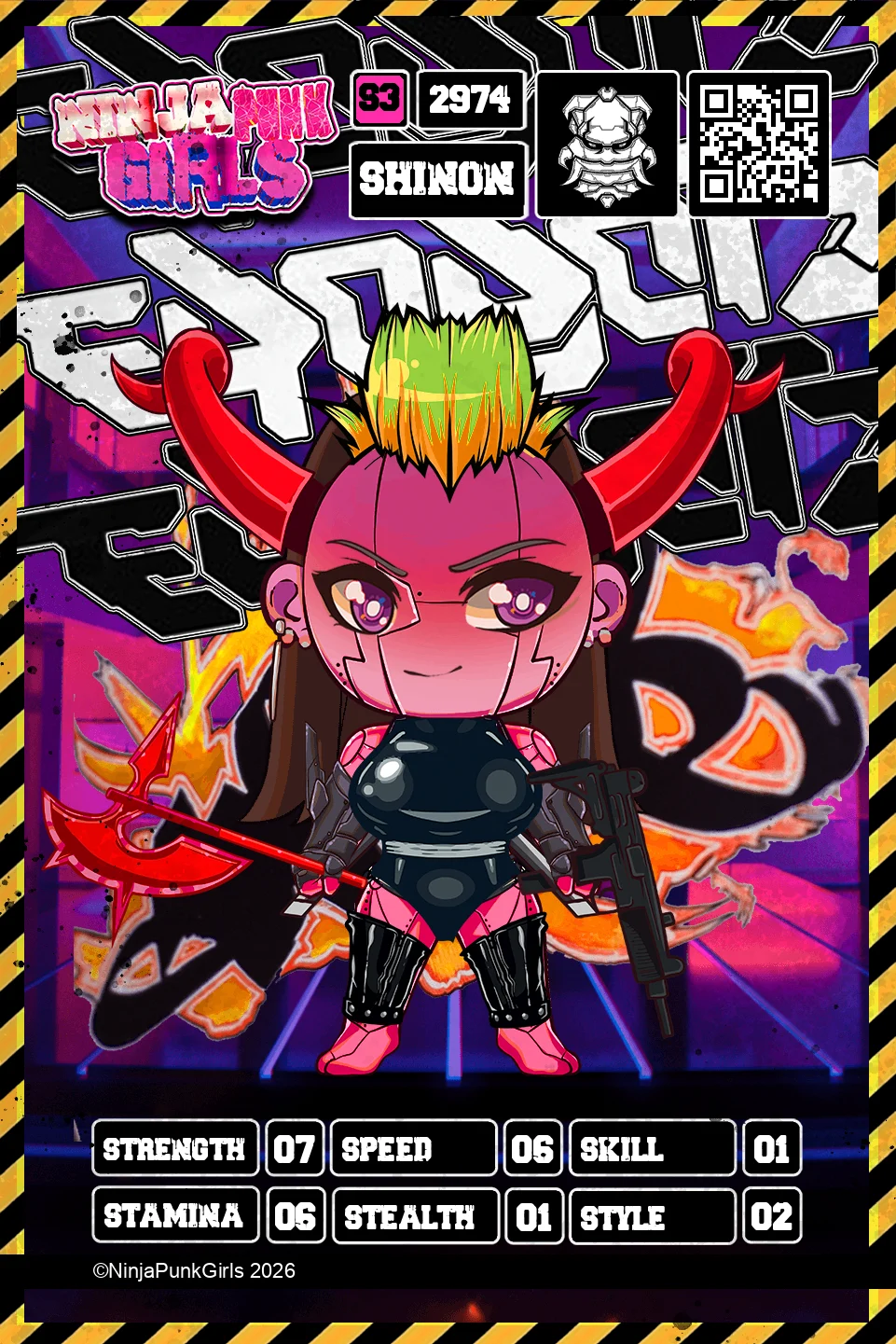 Rebuilt card #2974 Shinon