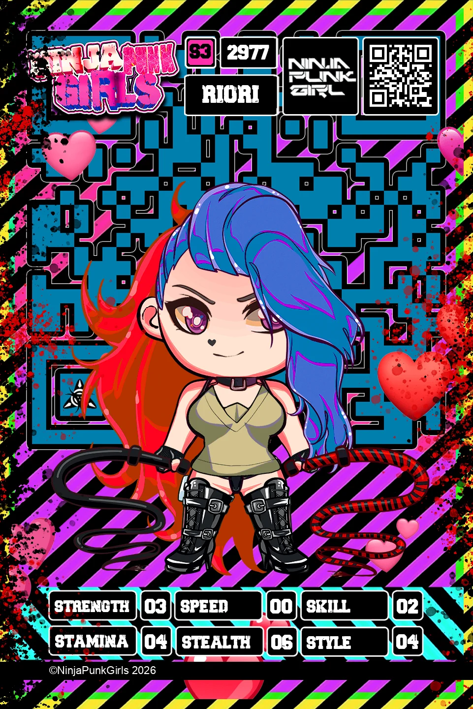 Rebuilt card #2977 Riori