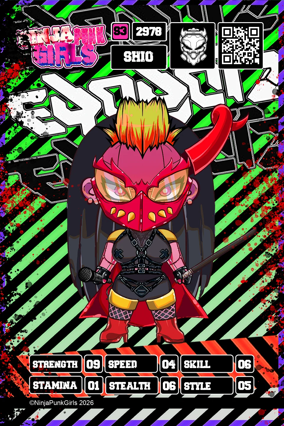 Rebuilt card #2978 Shio