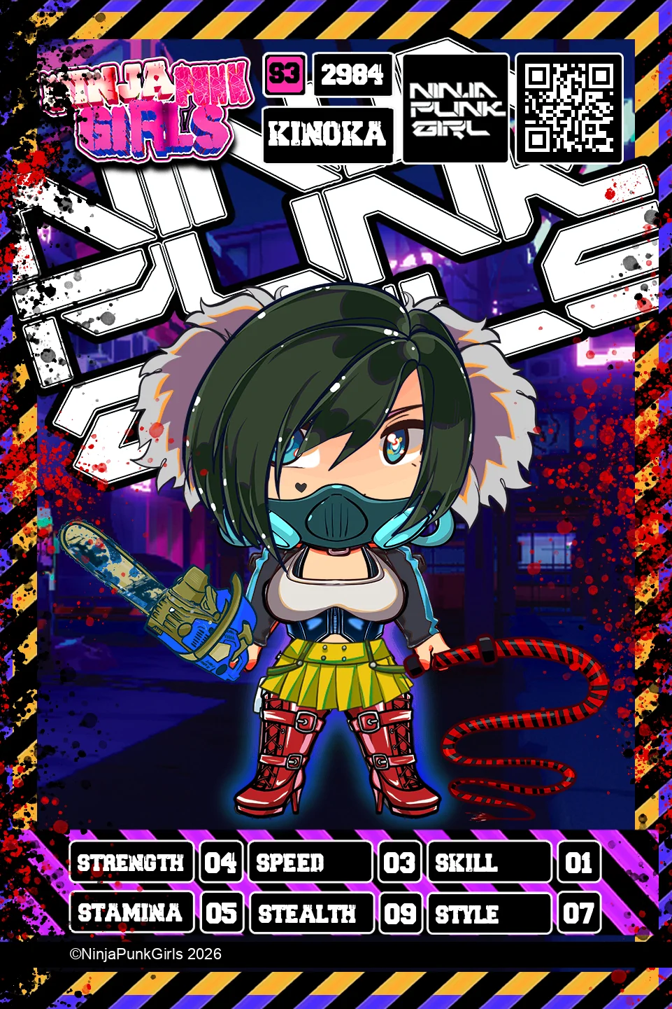 Rebuilt card #2984 Kinoka