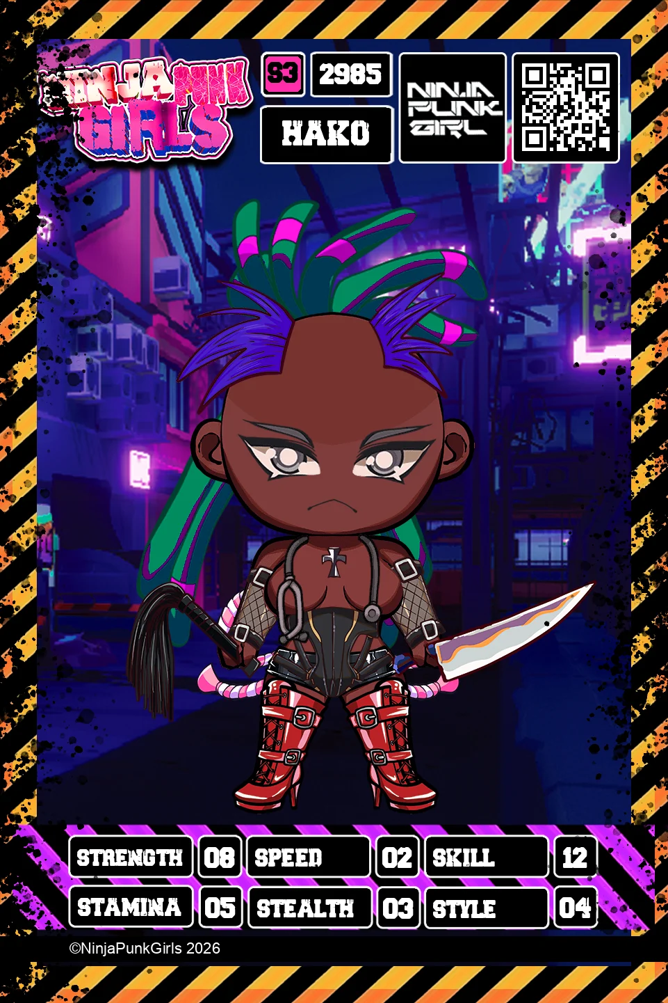 Rebuilt card #2985 Hako