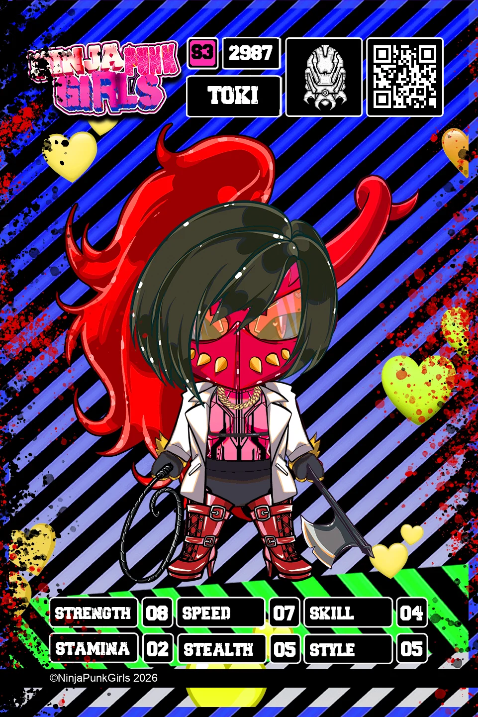 Rebuilt card #2987 Toki