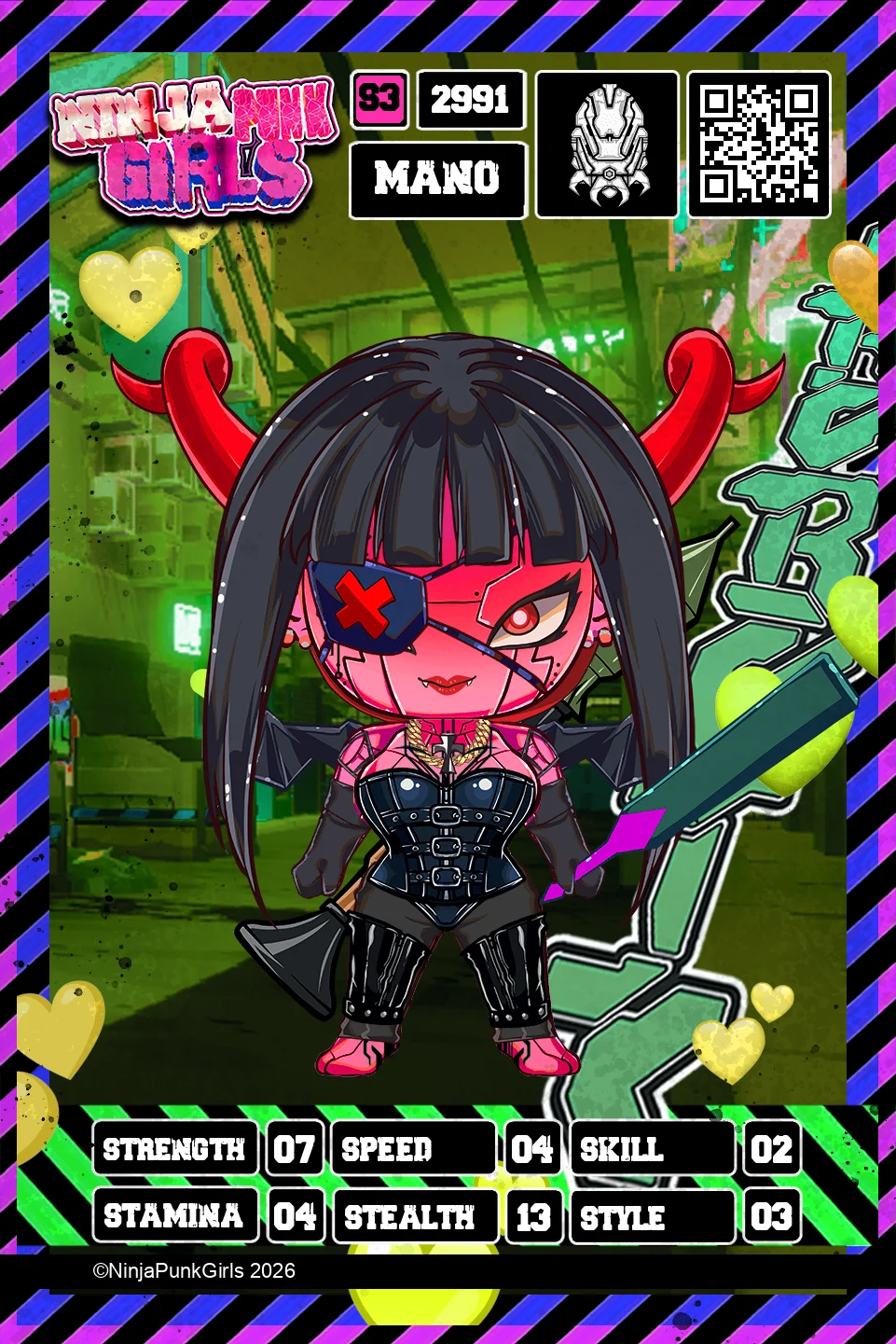 Rebuilt card #2991 Mano