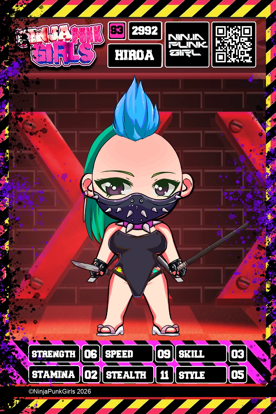Rebuilt card #2992 Hiroa