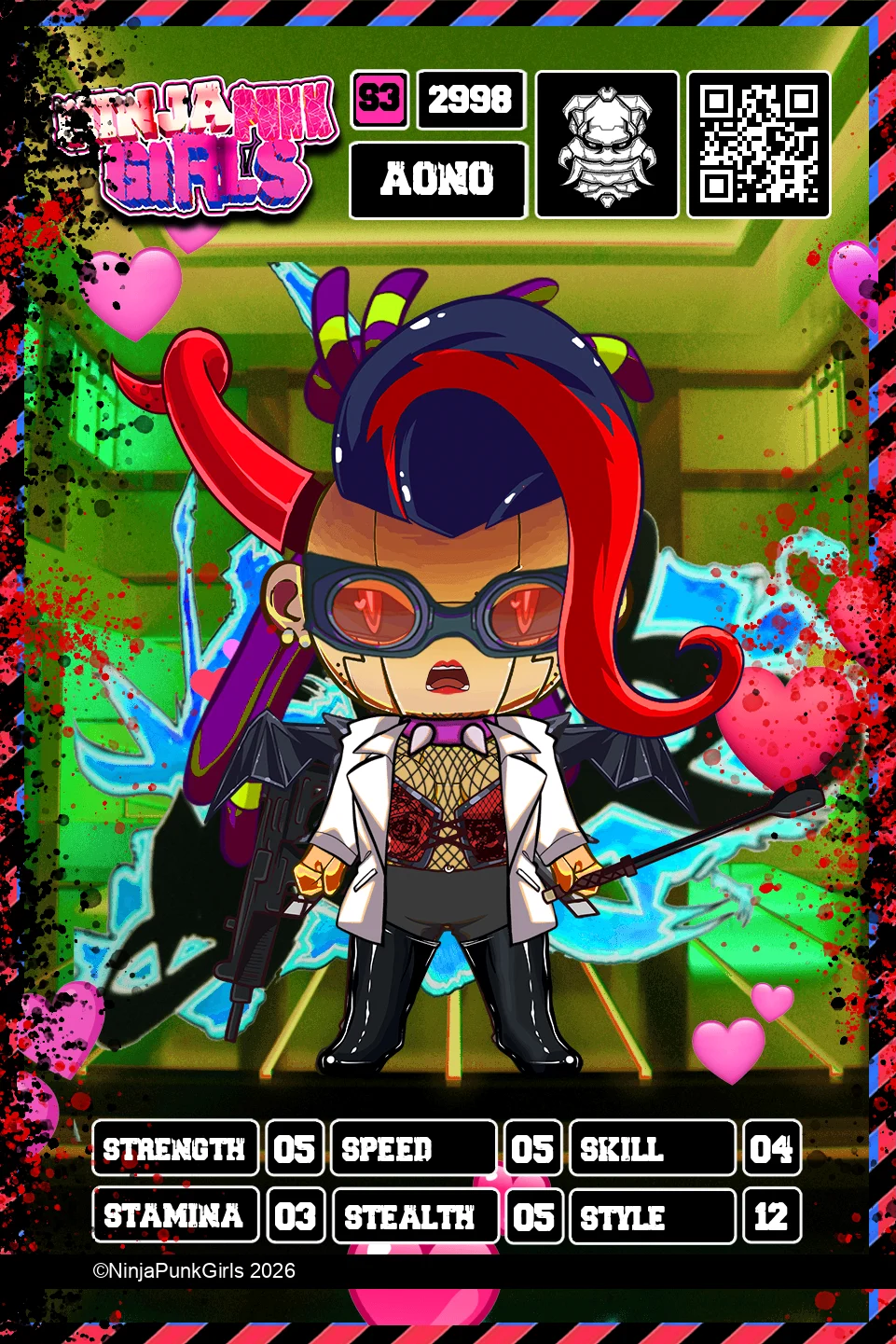Rebuilt card #2998 Aono