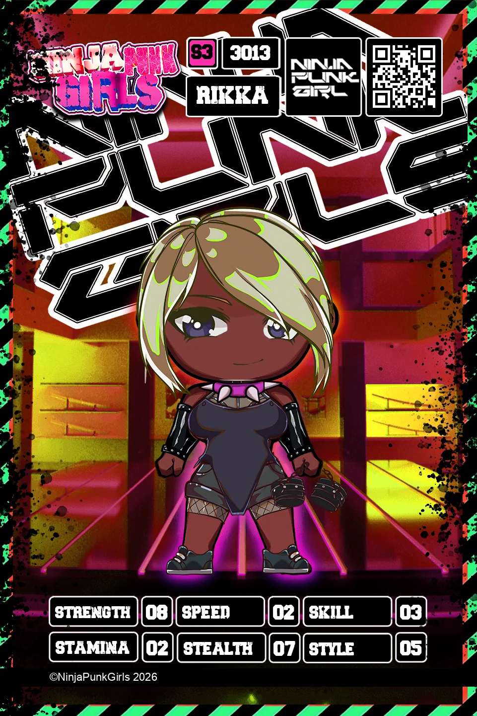 Rebuilt card #3013 Rikka