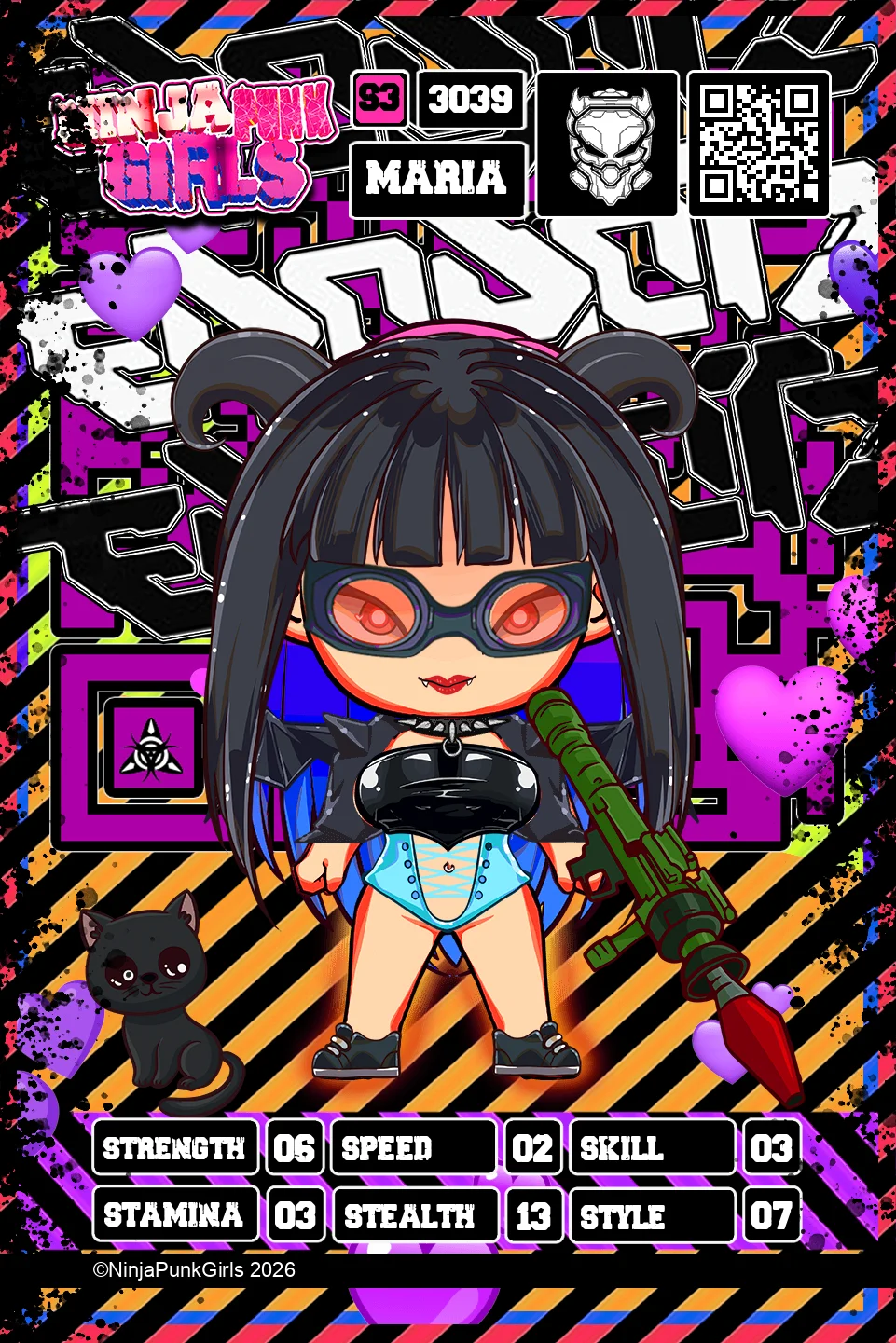 Rebuilt card #3039 Maria
