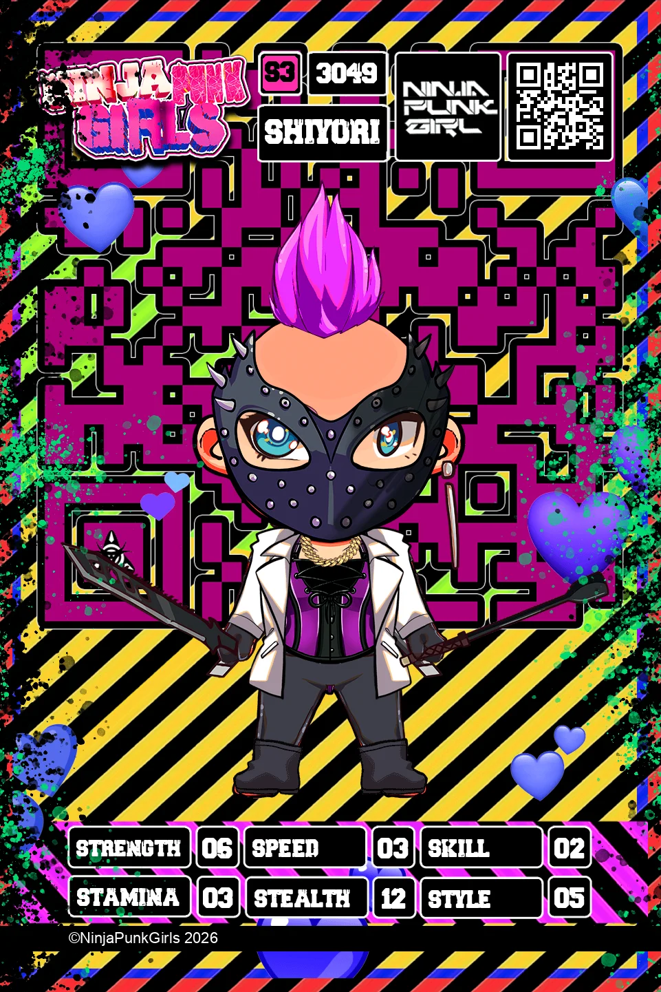 Rebuilt card #3049 Shiyori