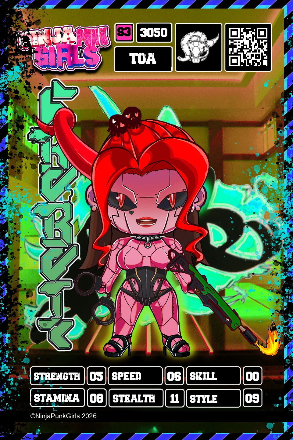 Rebuilt card #3050 Toa