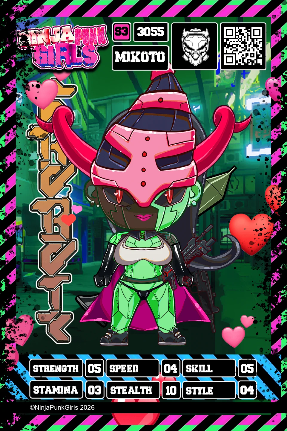 Rebuilt card #3055 Mikoto
