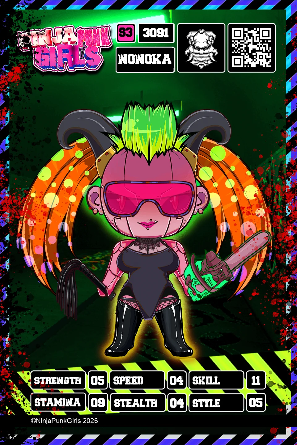 Rebuilt card #3091 Nonoka