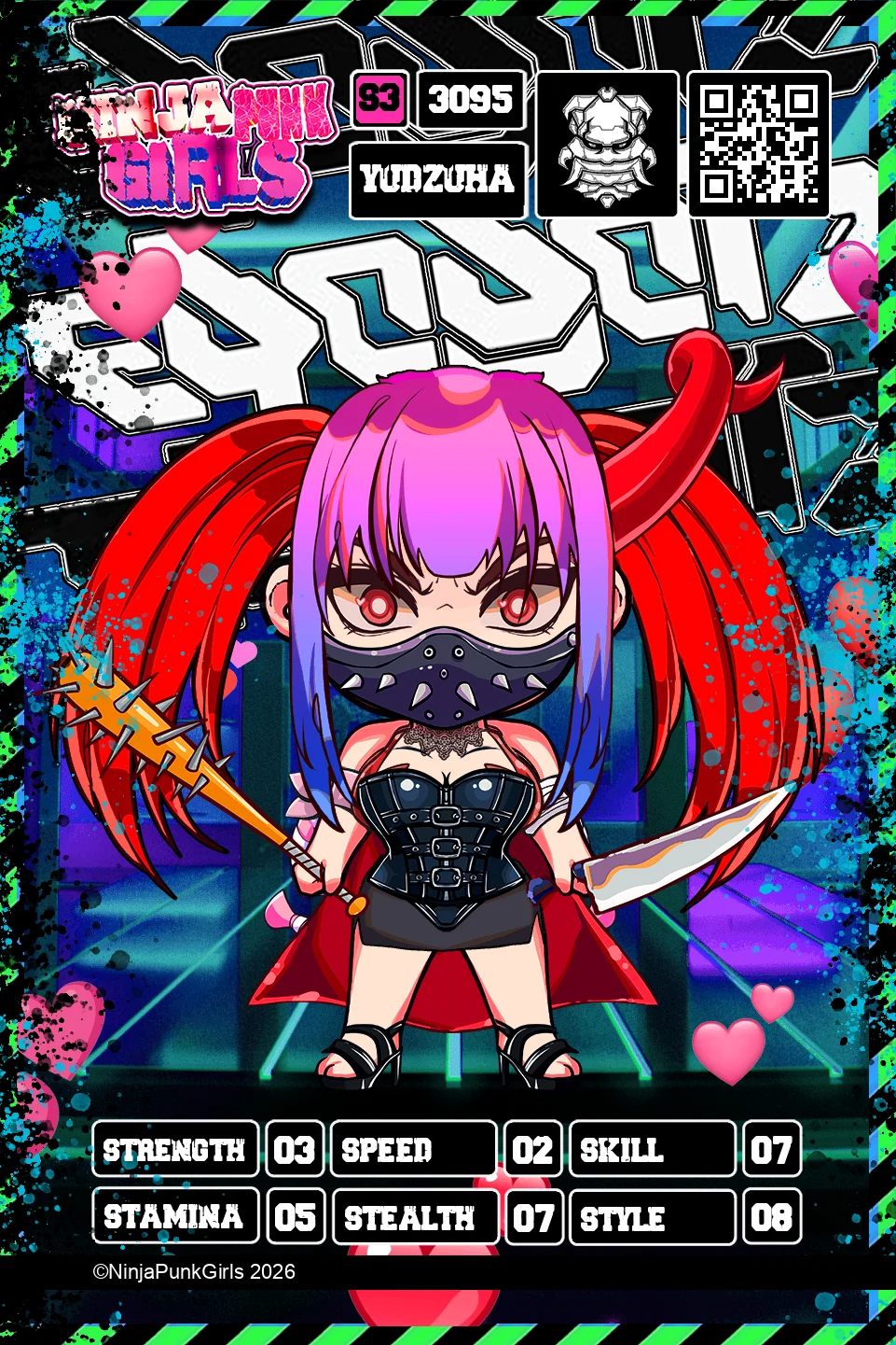 Rebuilt card #3095 Yudzuha