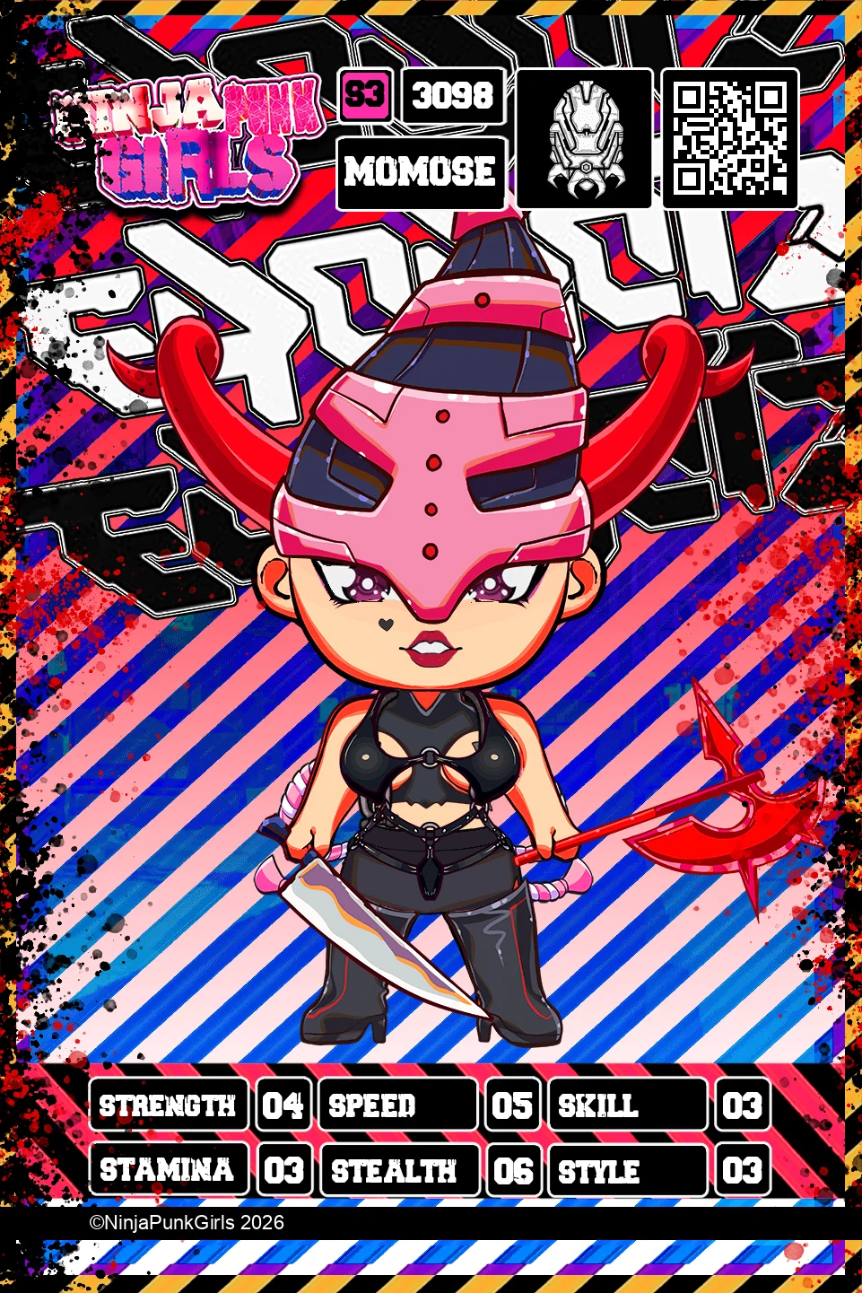 Rebuilt card #3098 Momose