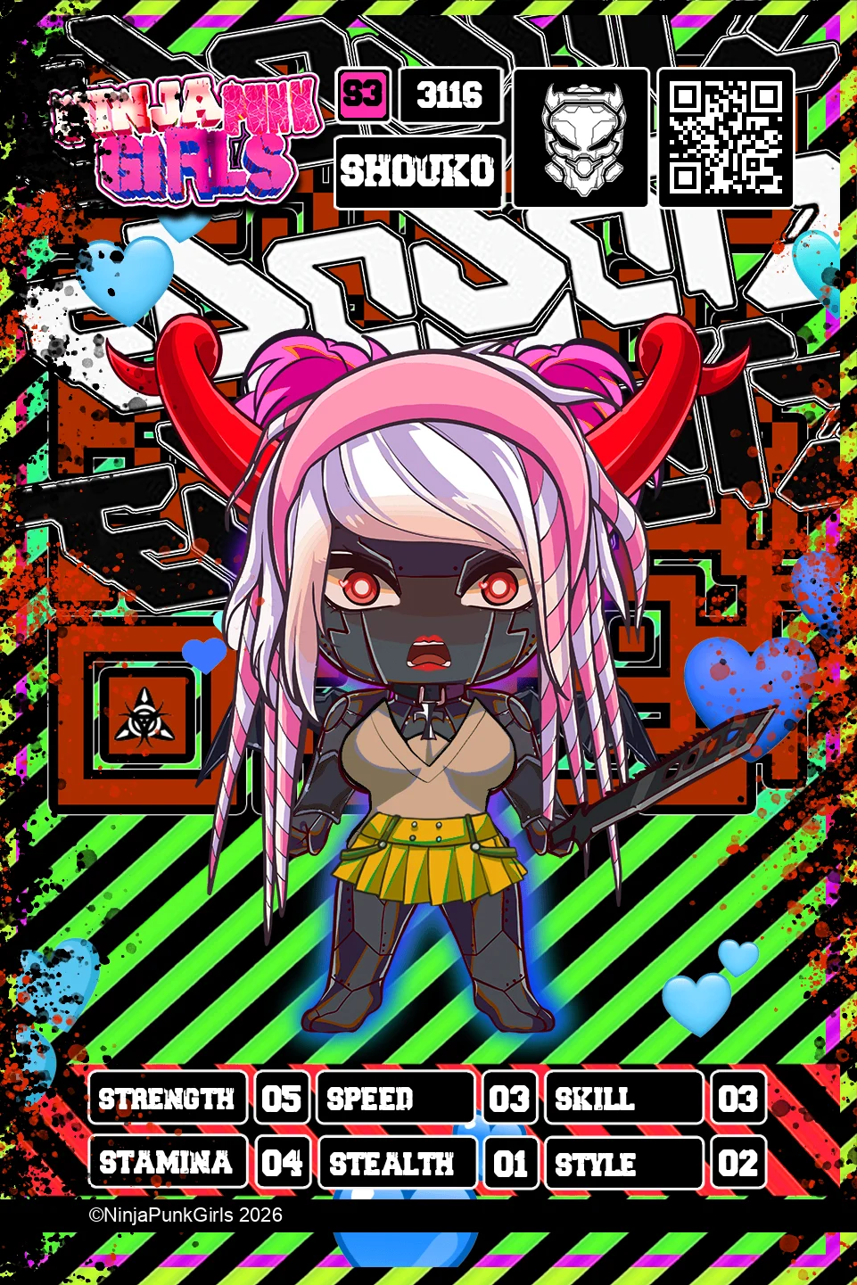 Rebuilt card #3116 Shouko