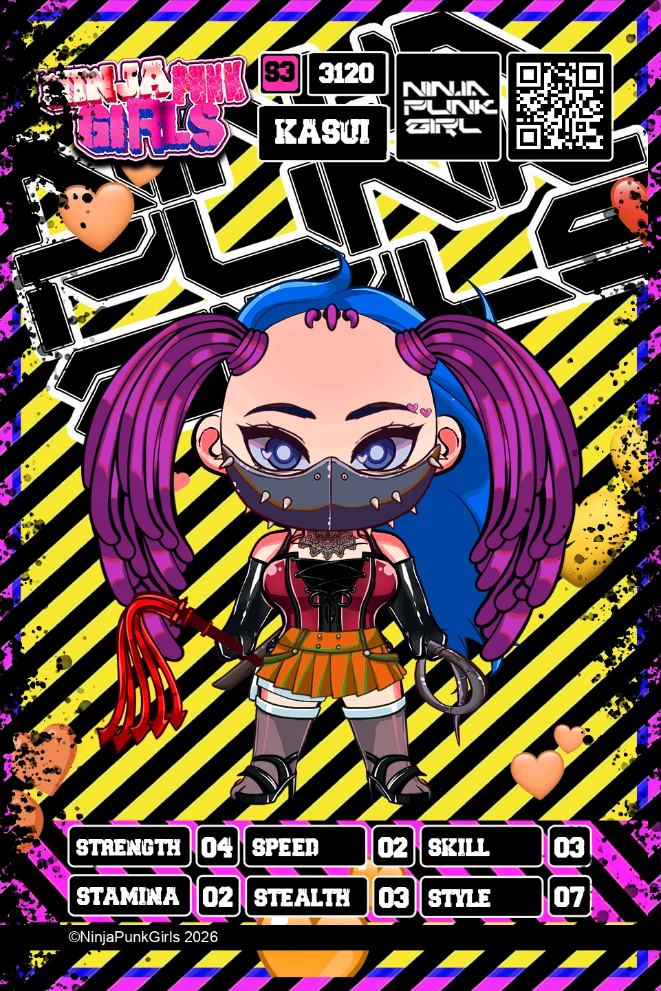 Rebuilt card #3120 Kasui