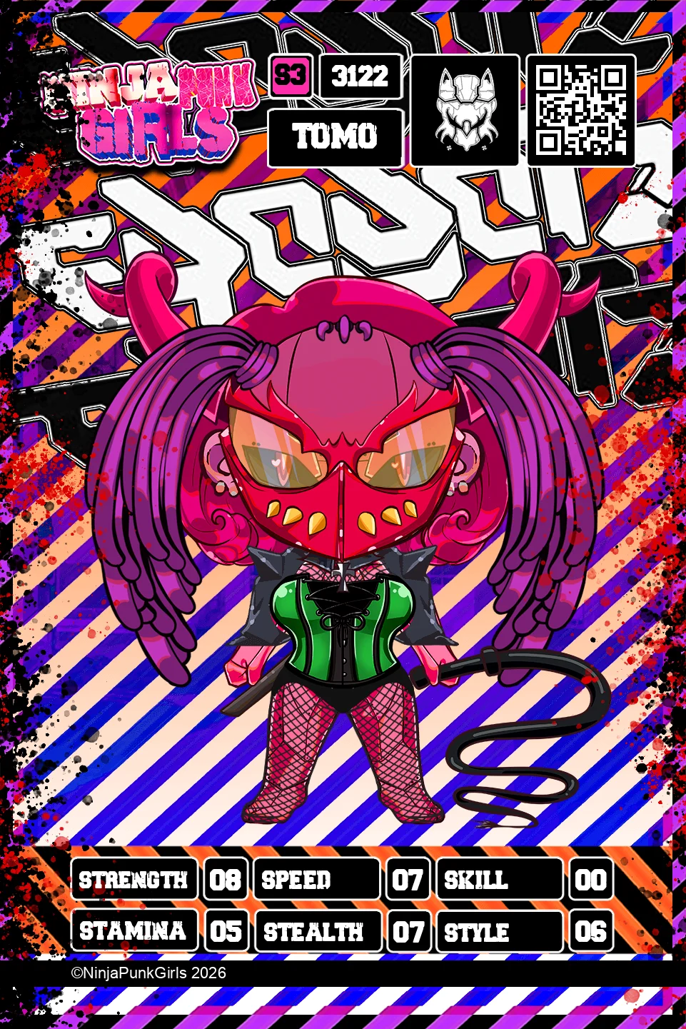 Rebuilt card #3122 Tomo