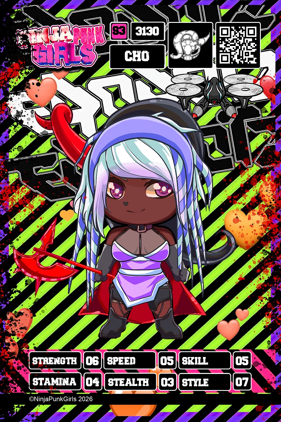 Rebuilt card #3130 Cho