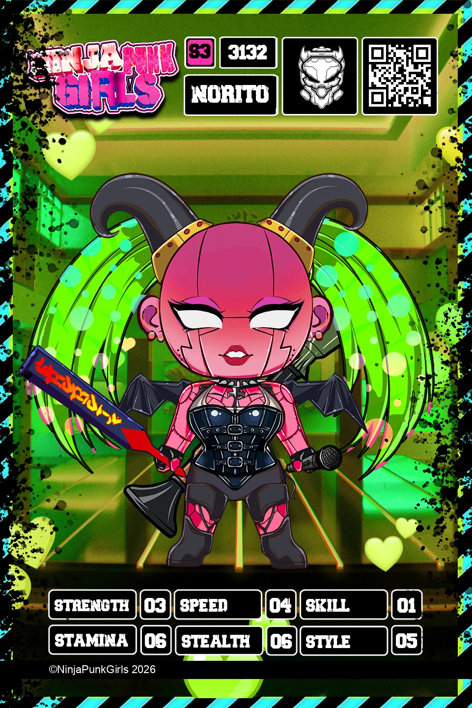 Rebuilt card #3132 Norito