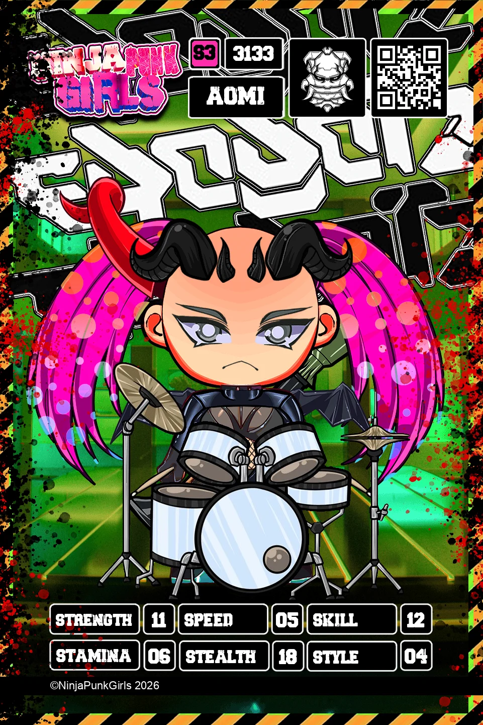 Rebuilt card #3133 Aomi
