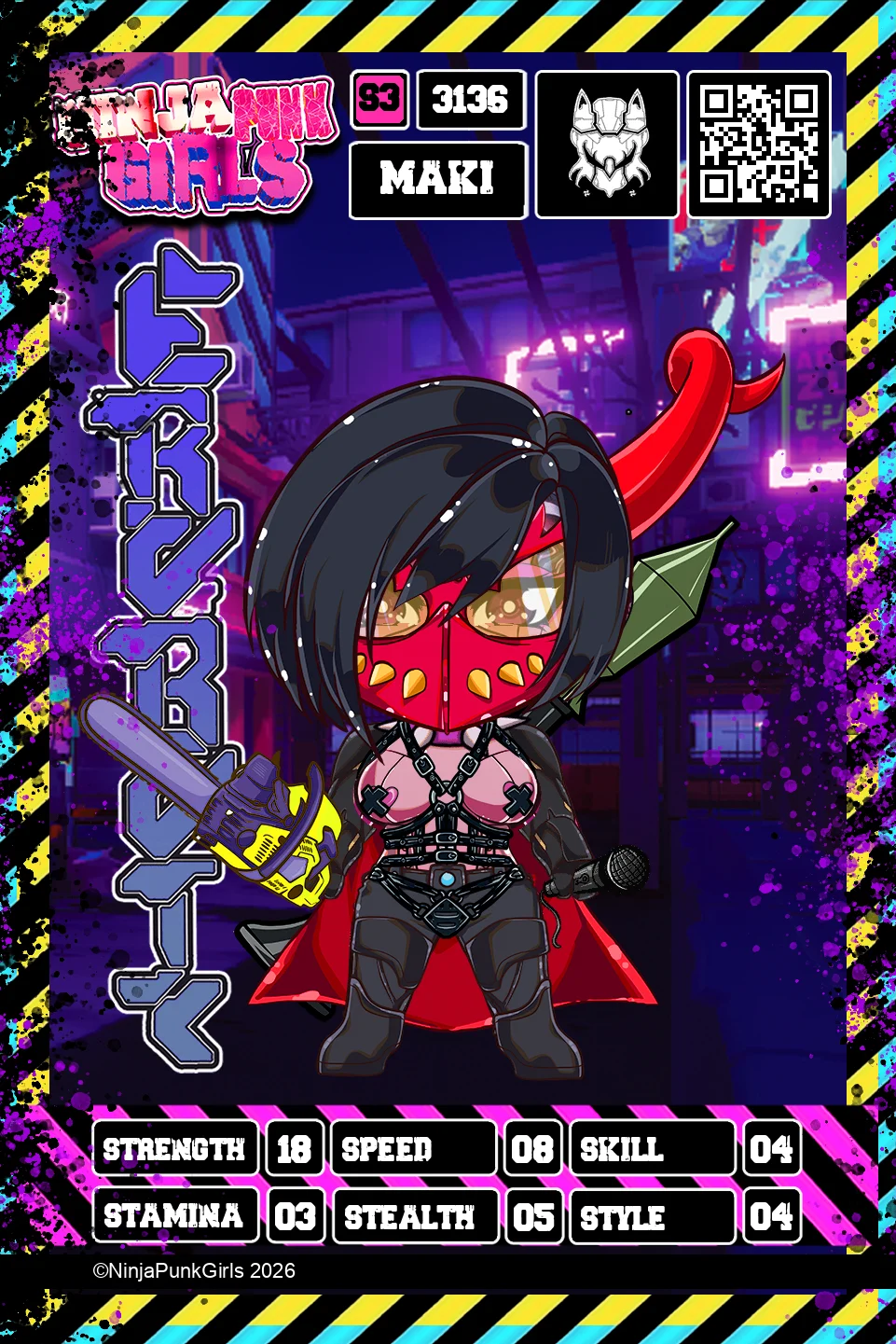 Rebuilt card #3136 Maki