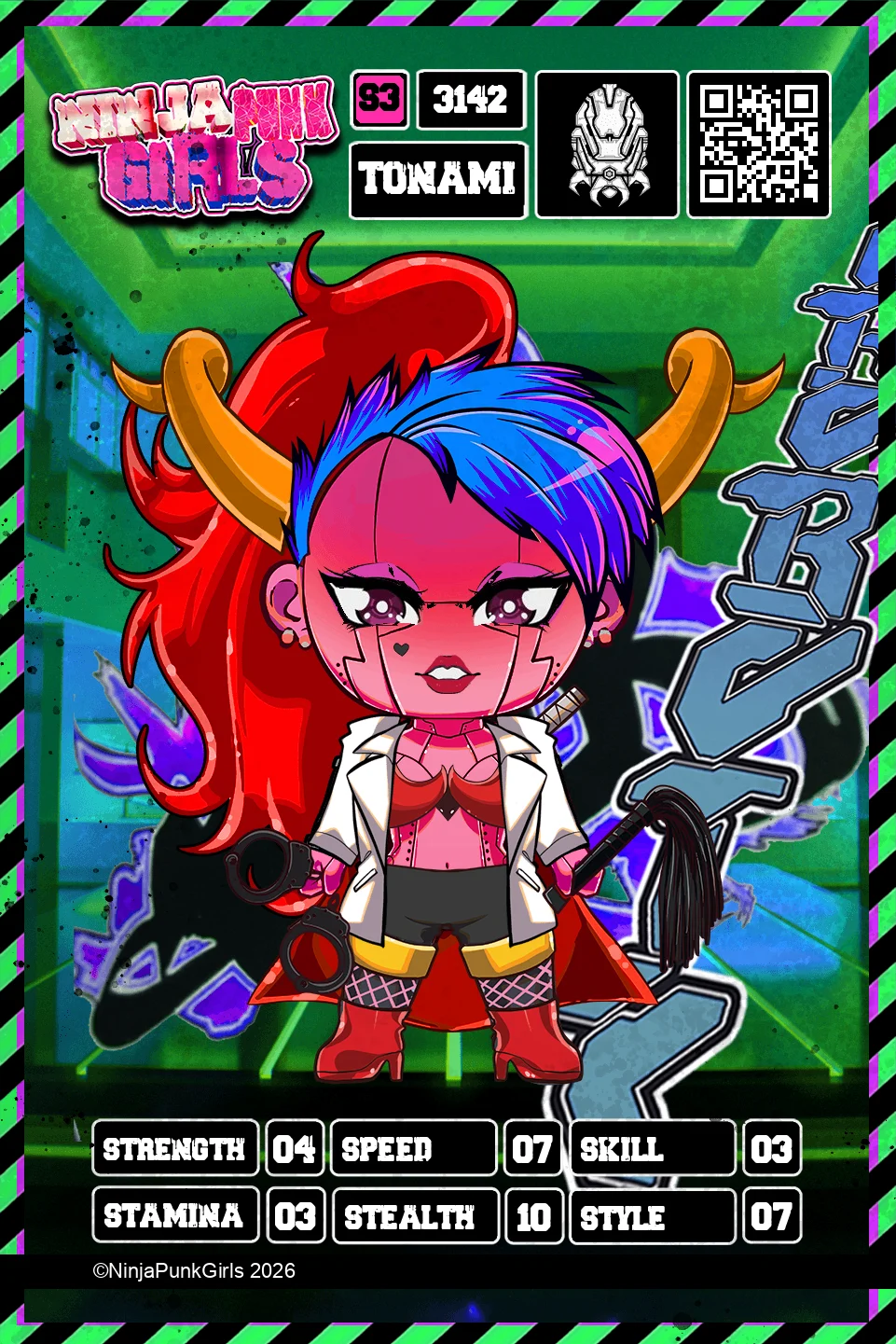 Rebuilt card #3142 Tonami
