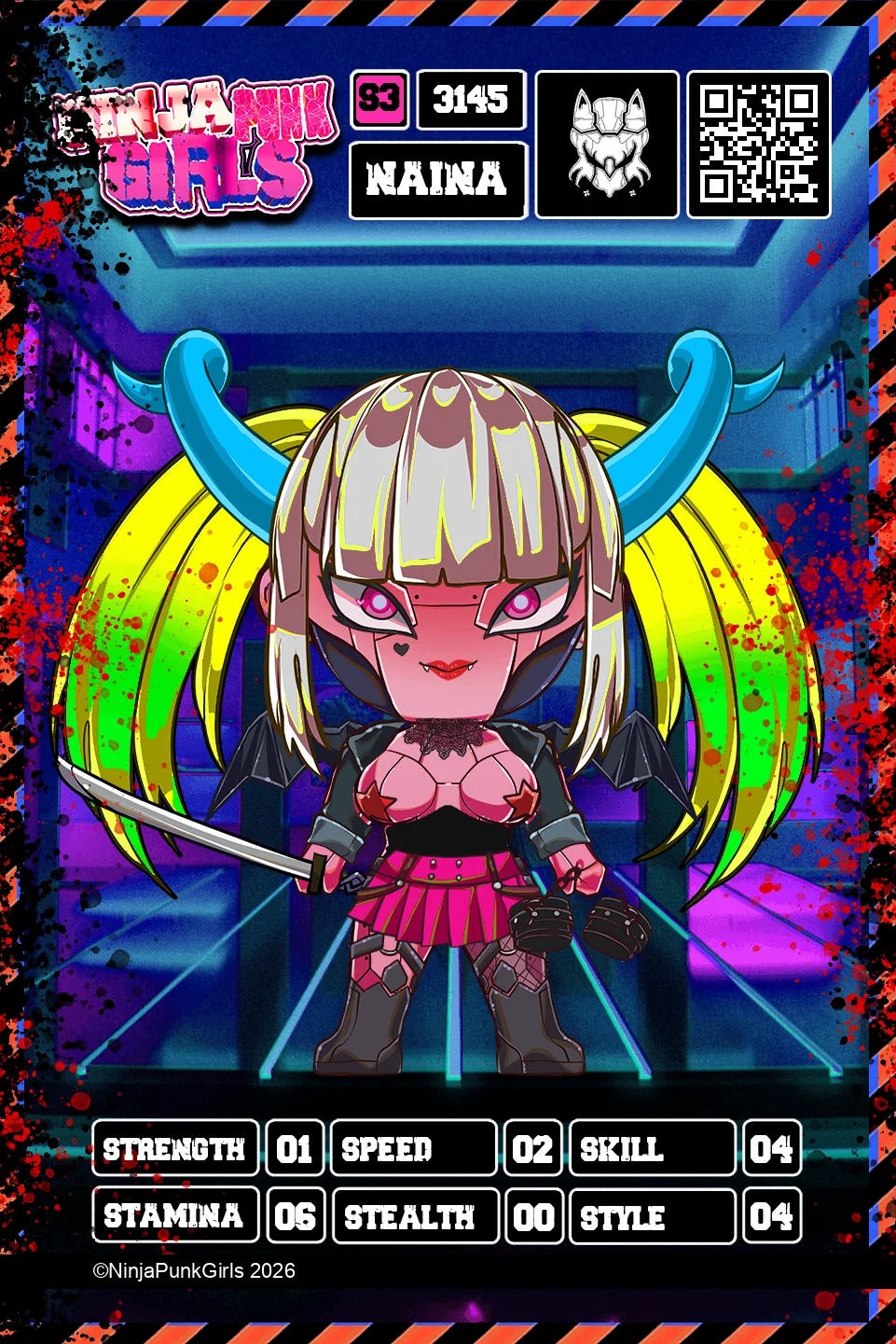Rebuilt card #3145 Naina