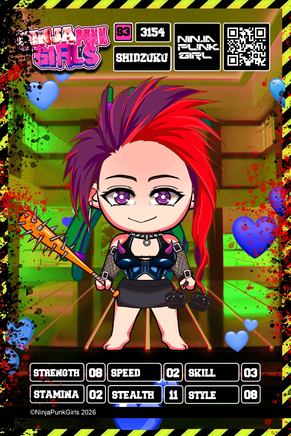 Rebuilt card #3154 Shidzuku