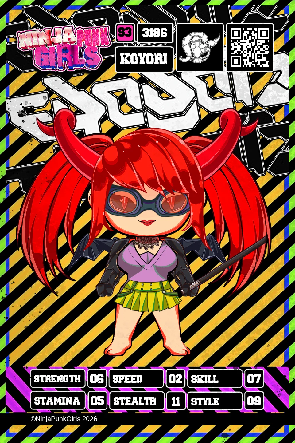 Rebuilt card #3186 Koyori