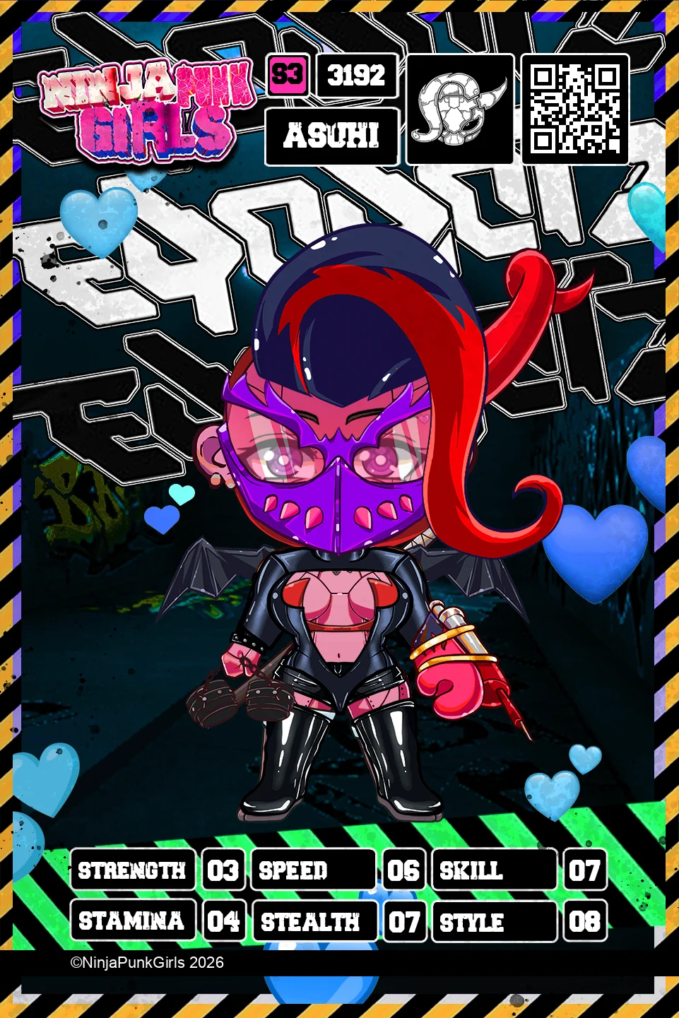 Rebuilt card #3192 Asuhi