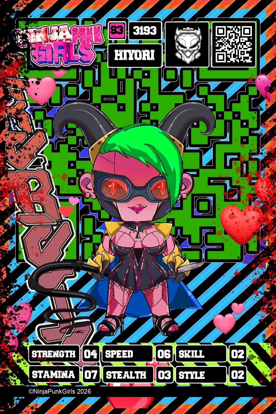Rebuilt card #3193 Hiyori