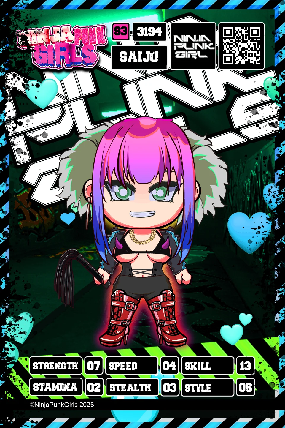 Rebuilt card #3194 Saiju