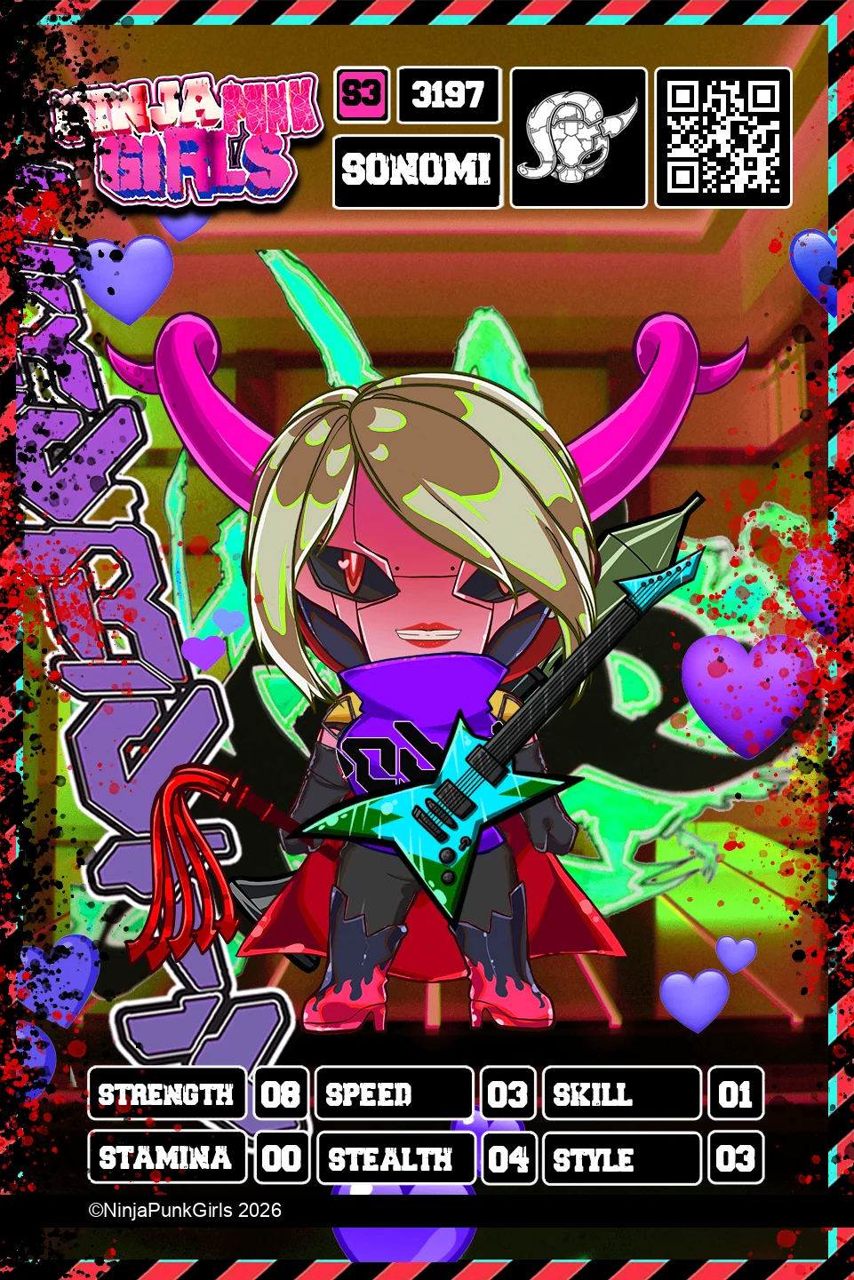 Rebuilt card #3197 Sonomi