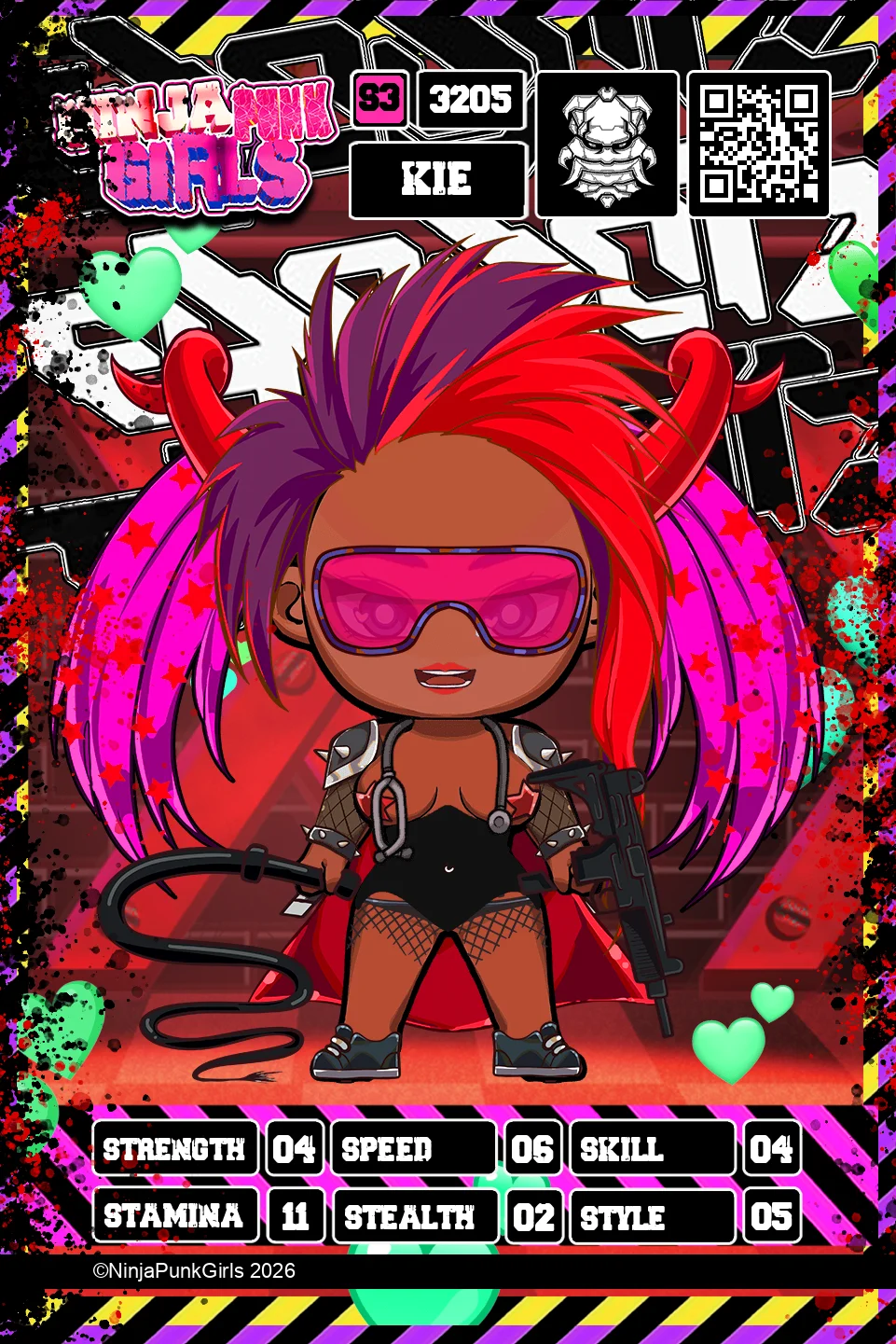 Rebuilt card #3205 Kie