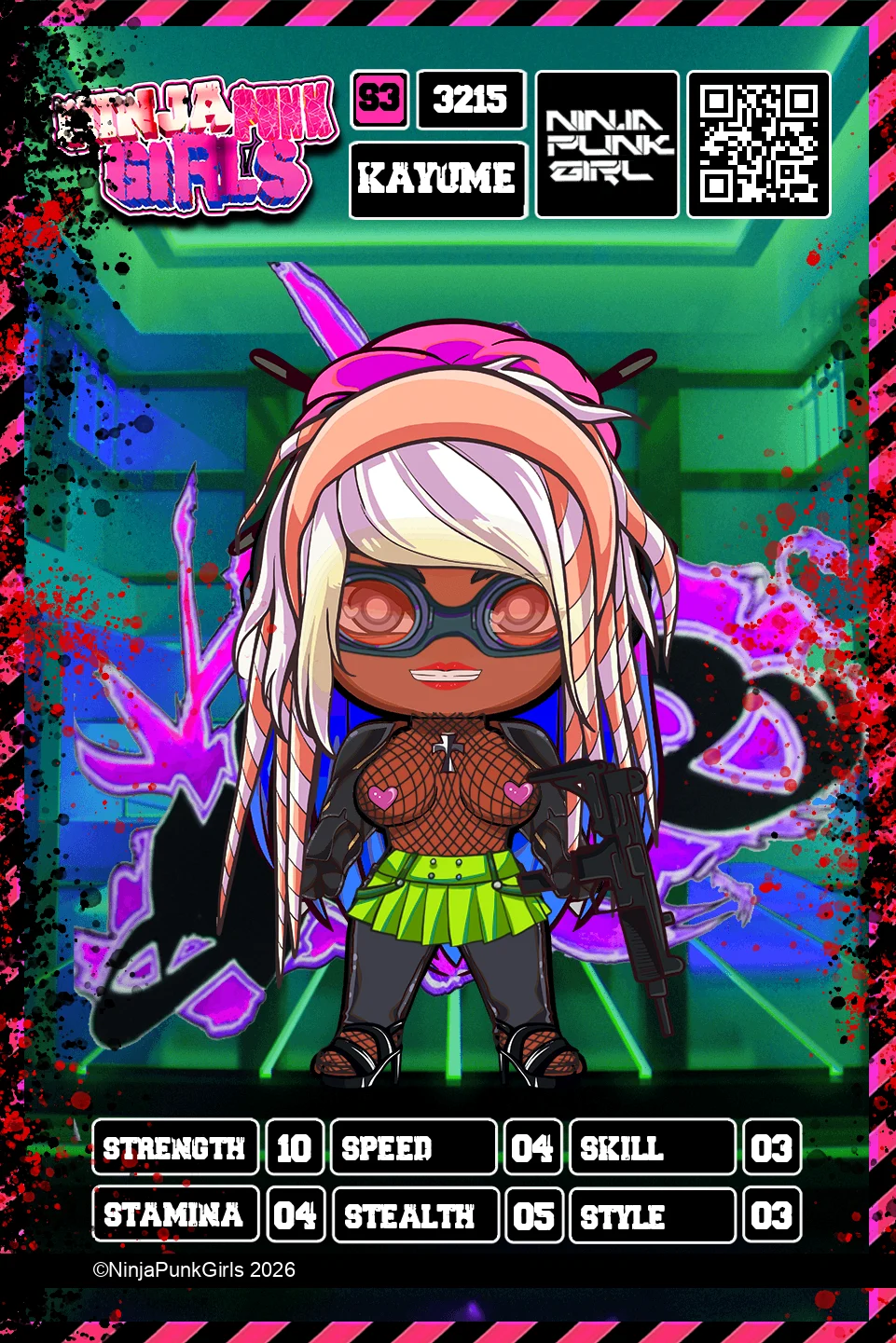 Rebuilt card #3215 Kayume