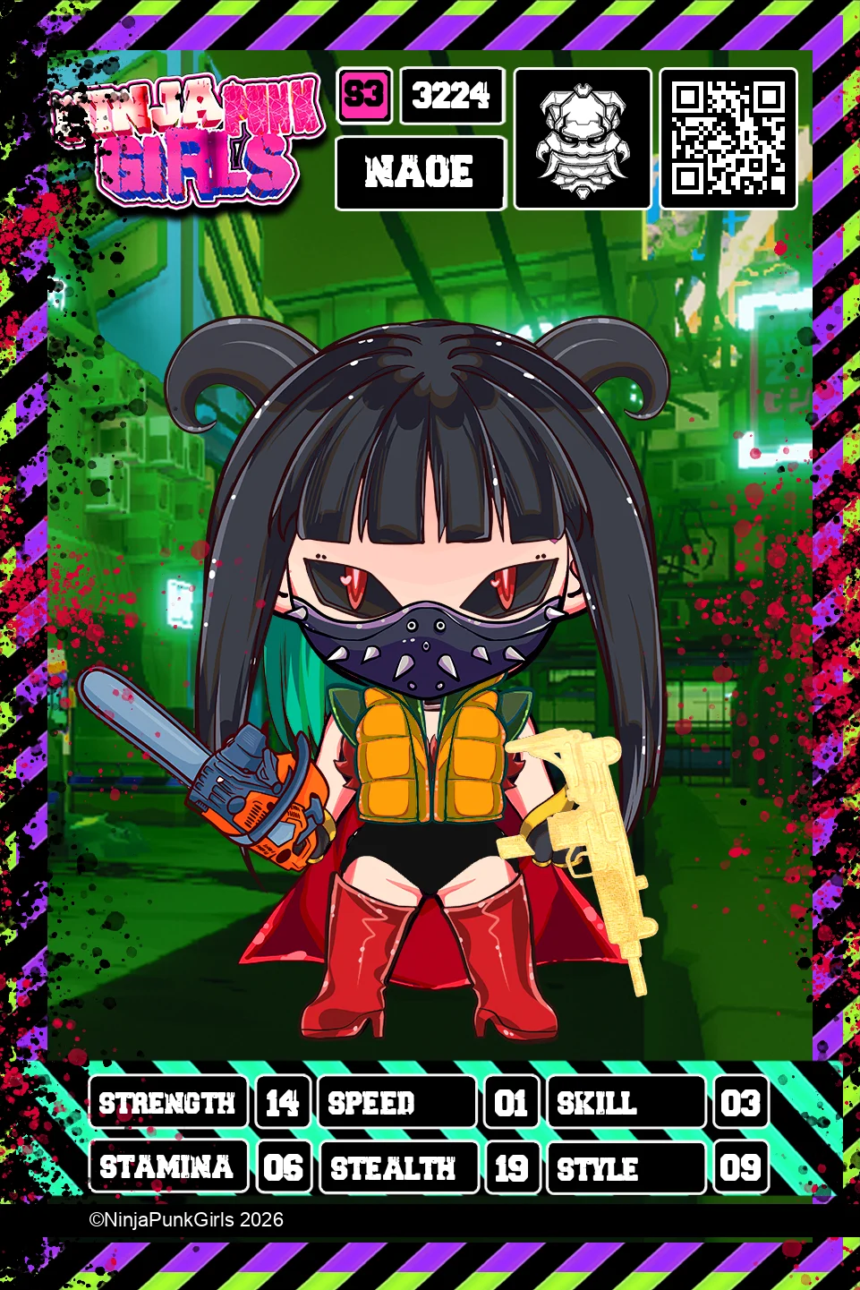 Rebuilt card #3224 Naoe
