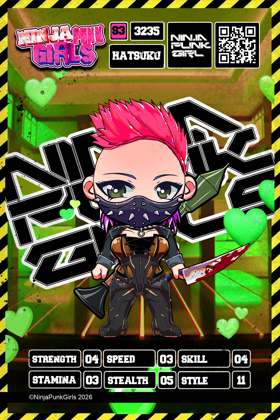 Rebuilt card #3235 Hatsuku