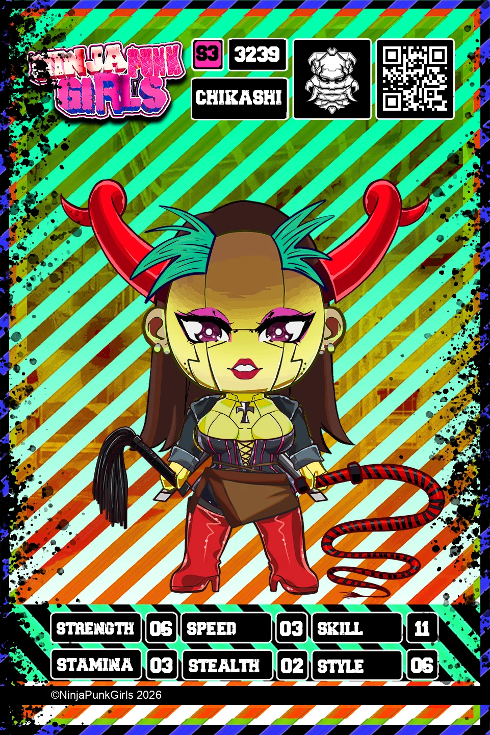 Rebuilt card #3239 Chikashi