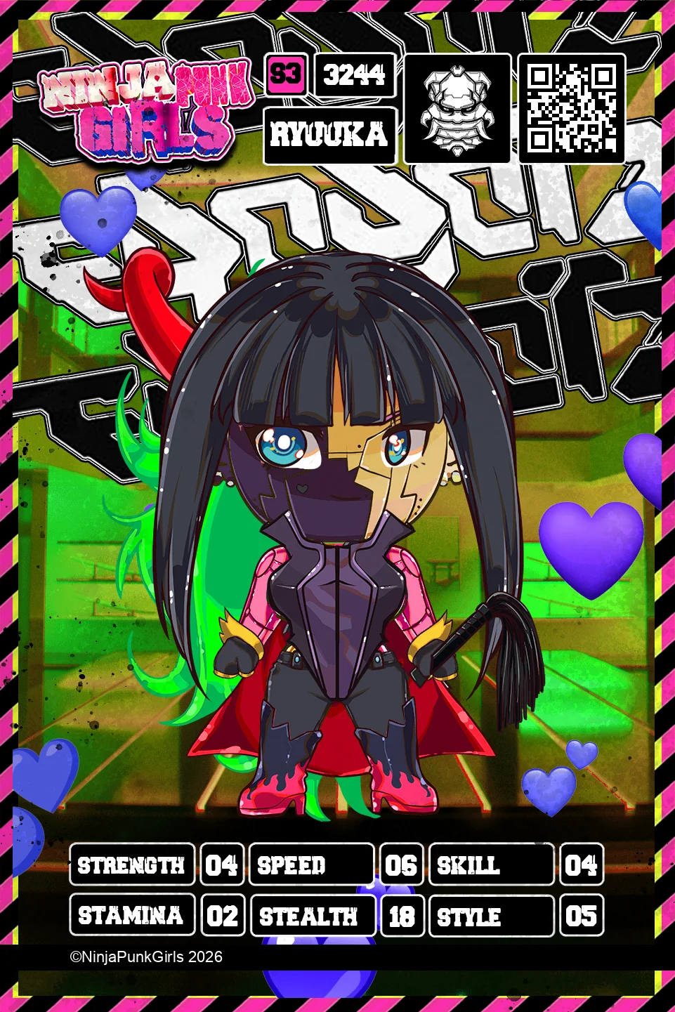 Rebuilt card #3244 Ryuuka
