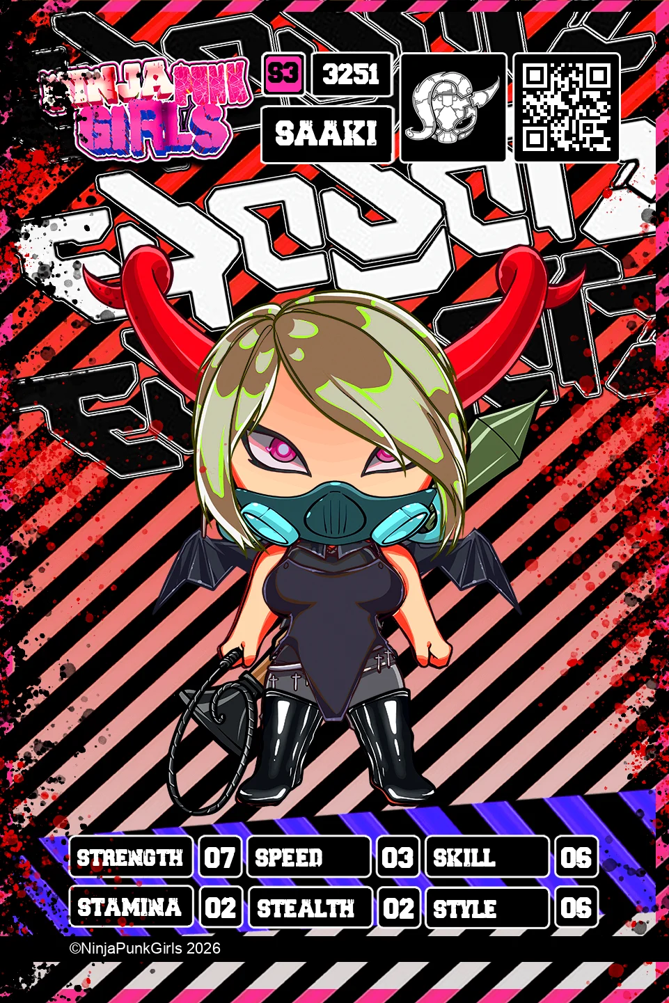 Rebuilt card #3251 Saaki