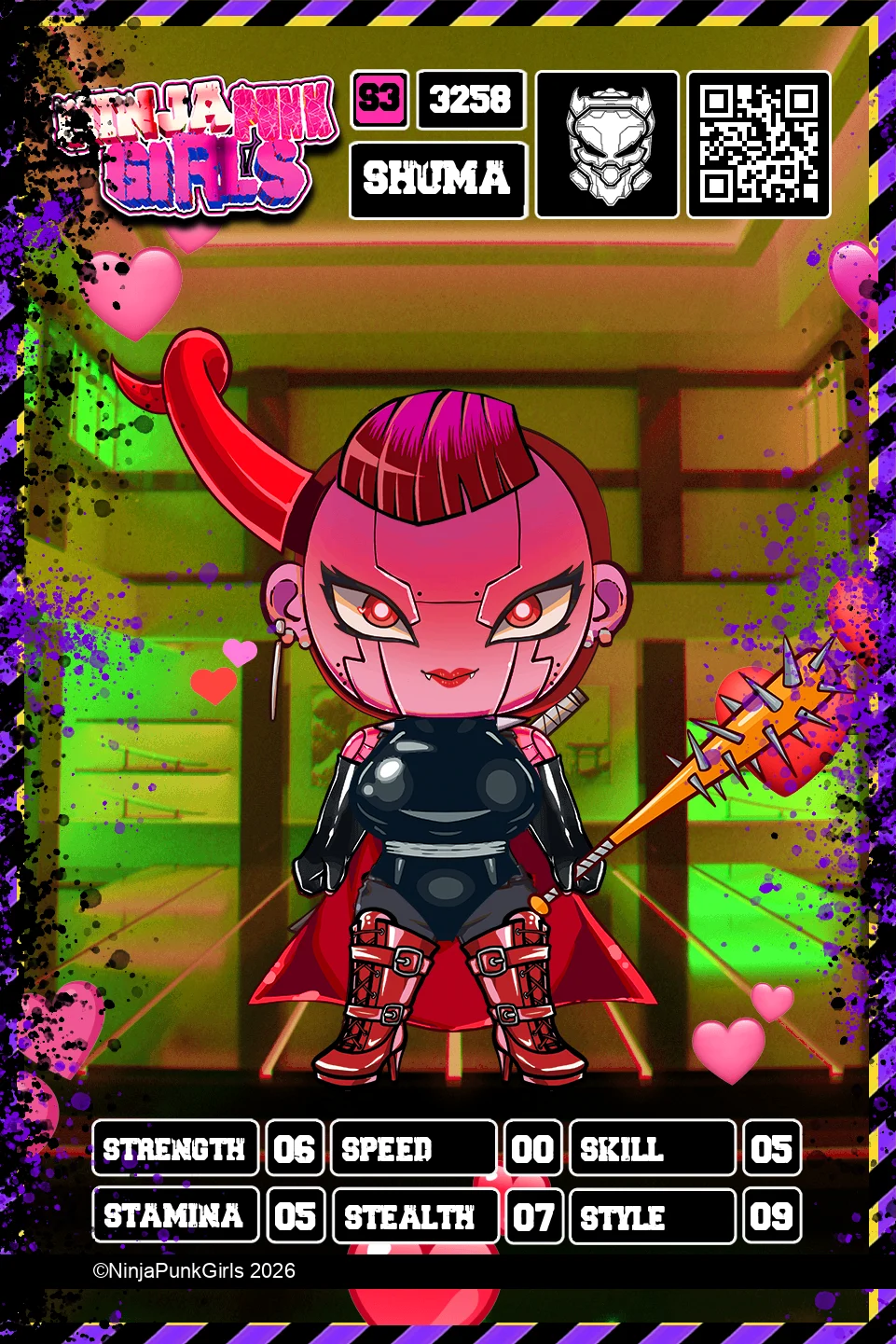 Rebuilt card #3258 Shuma